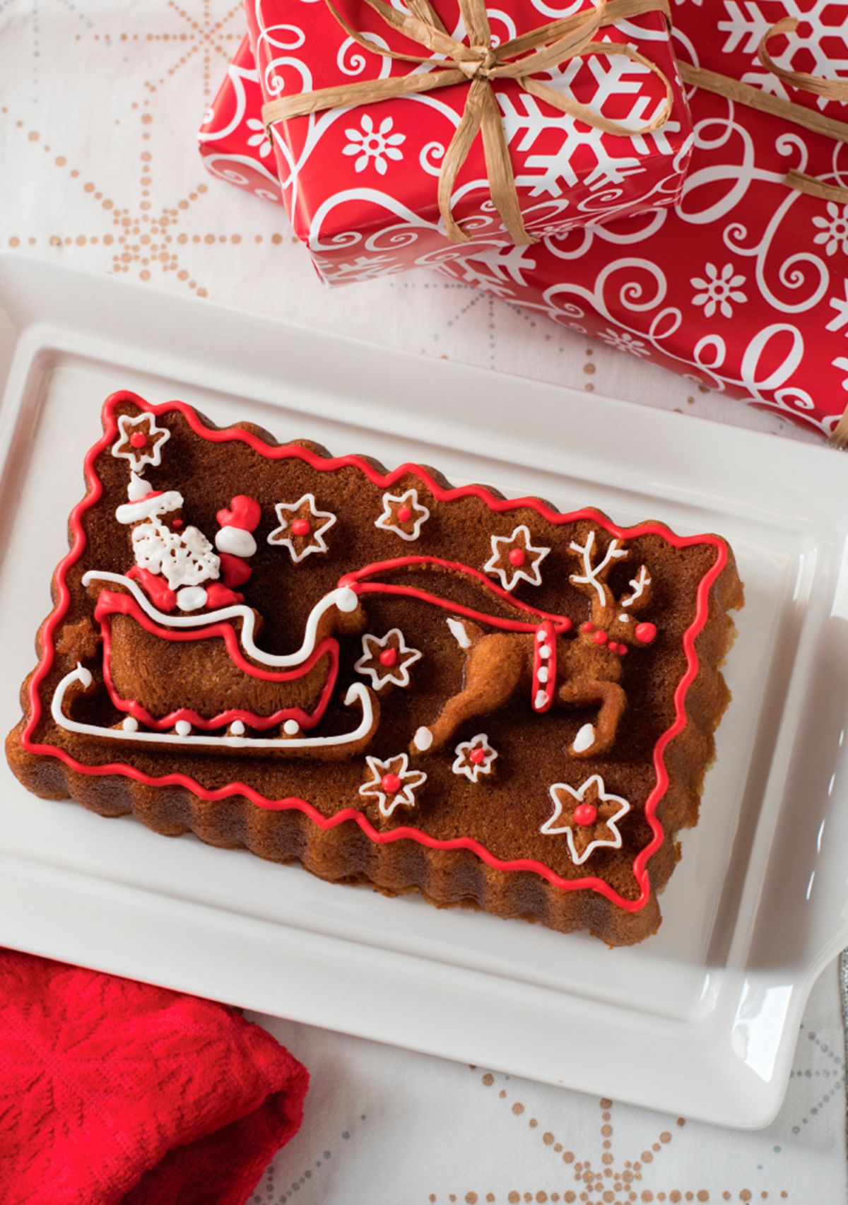 Santas Sleigh Loaf Pan