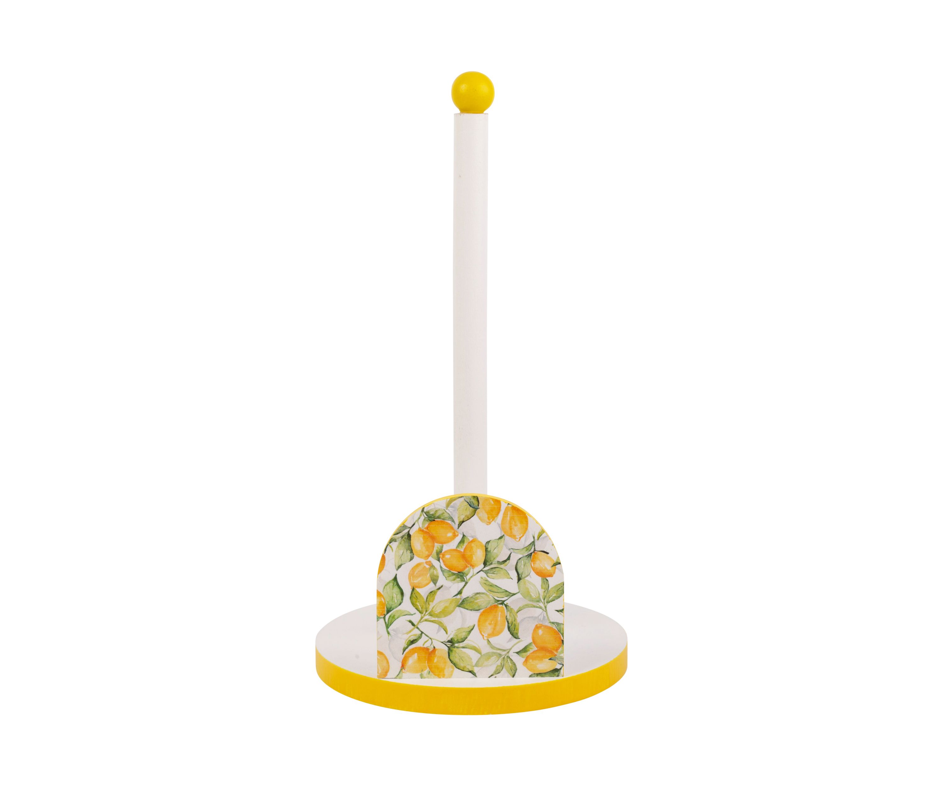 Lemon Printed Paper Towel Holder