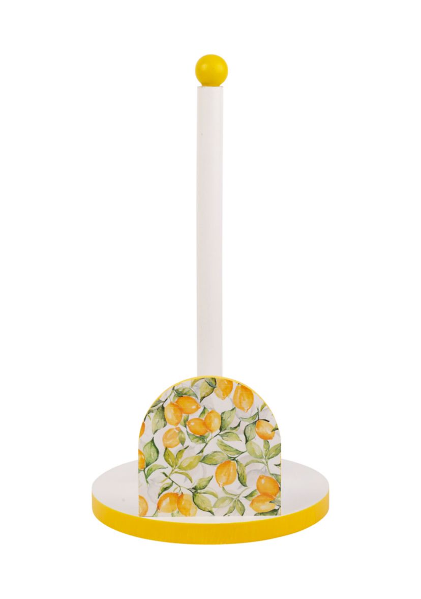 Lemon Printed Paper Towel Holder