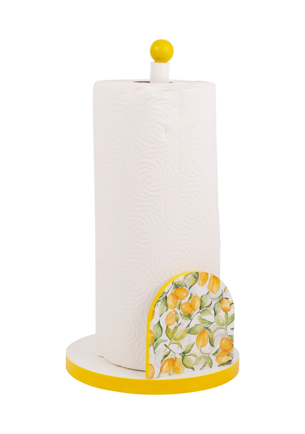 Lemon Printed Paper Towel Holder