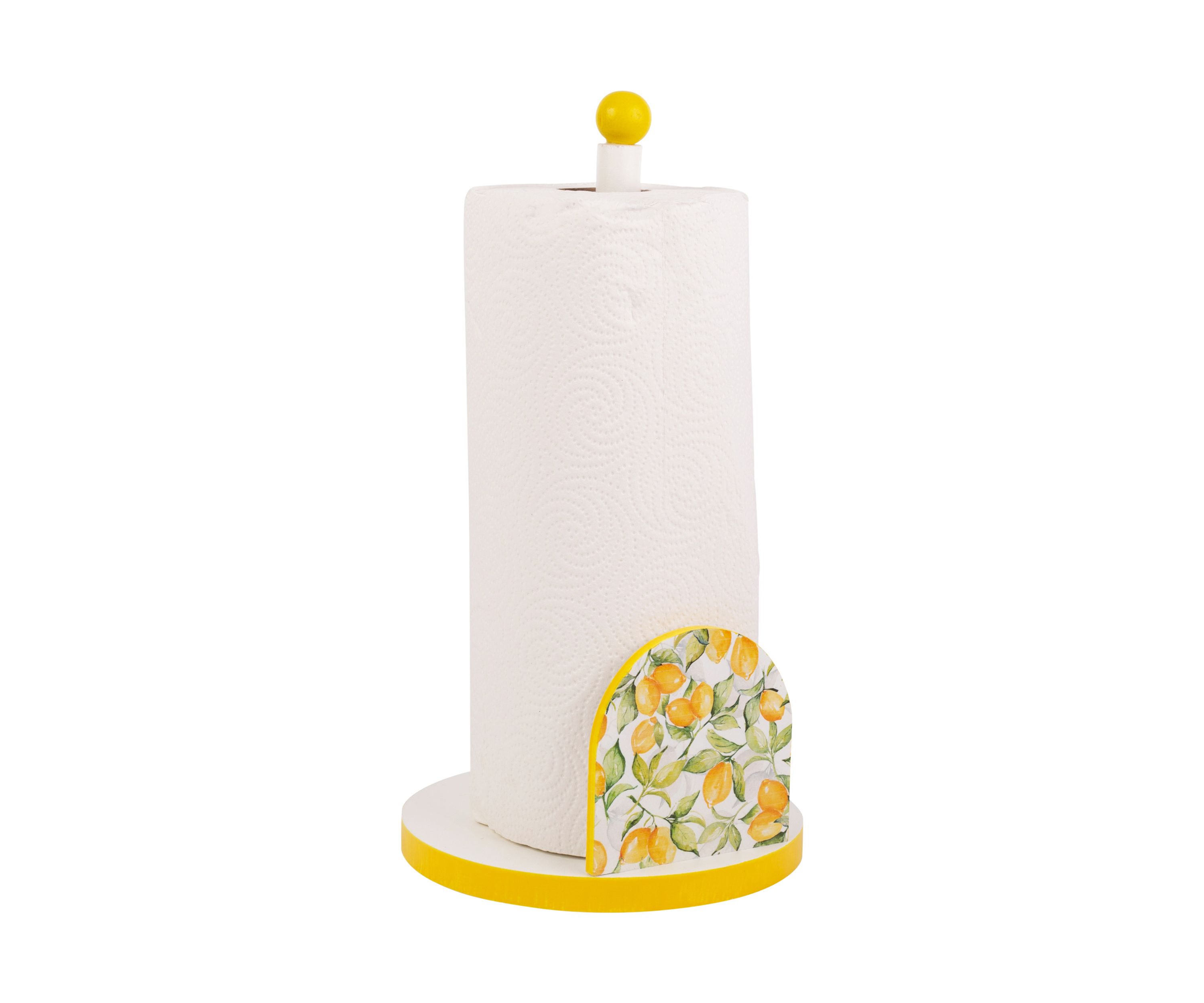 Lemon Printed Paper Towel Holder