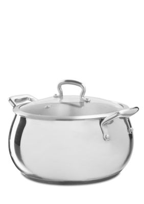 Biltmore Brand 6-qt Stainless Steel Stock Pot Belly Shaped No Lid