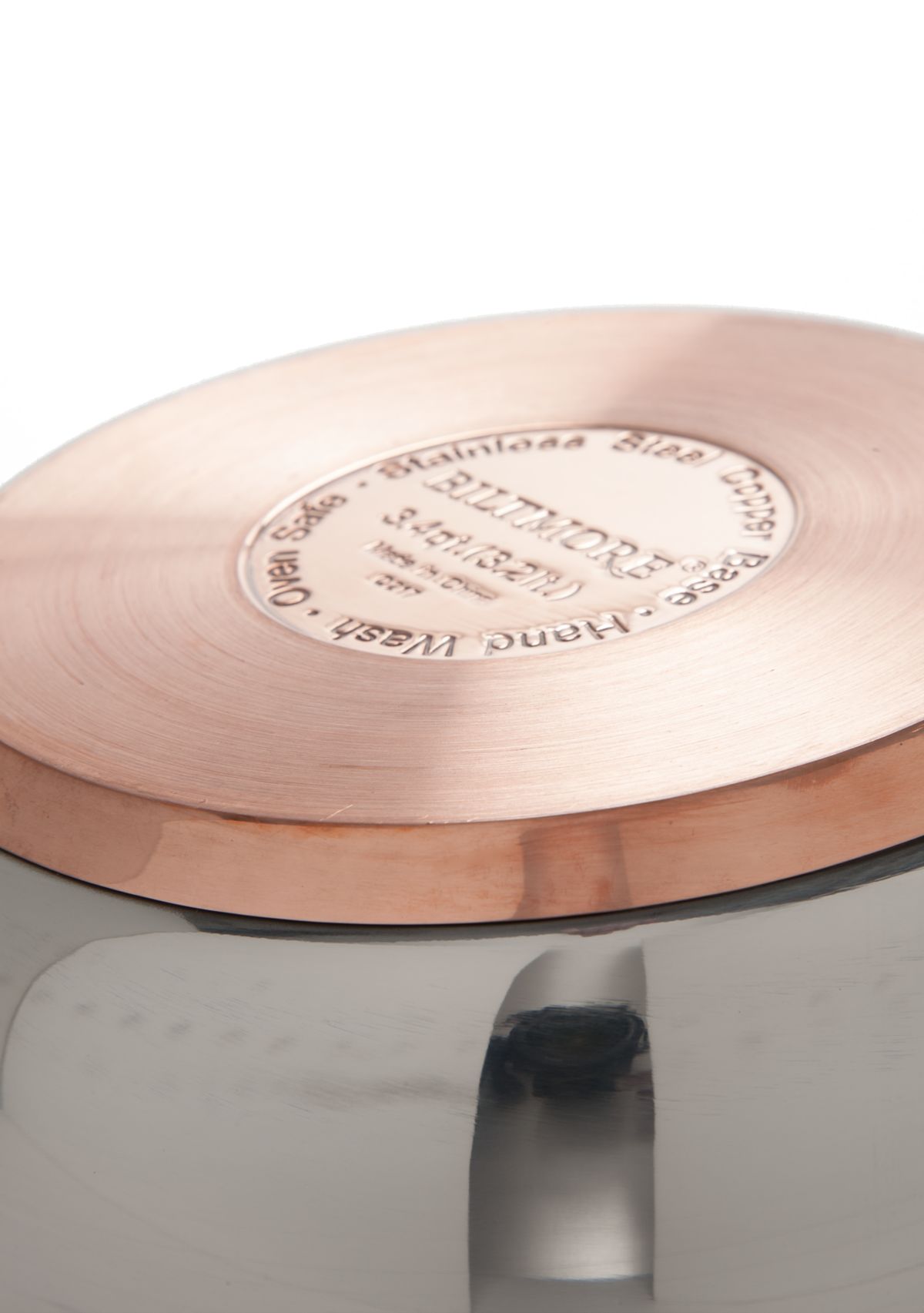 Belly Shaped Copper Bottom 11-Piece Cookware Set