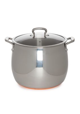 Biltmore Brand 6-qt Stainless Steel Stock Pot Belly Shaped No Lid