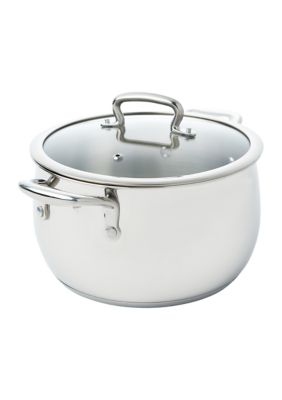 Biltmore® Belly Shaped 12-qt. Stock Pot  Stock pot, Stainless steel  canister set, Cookware set
