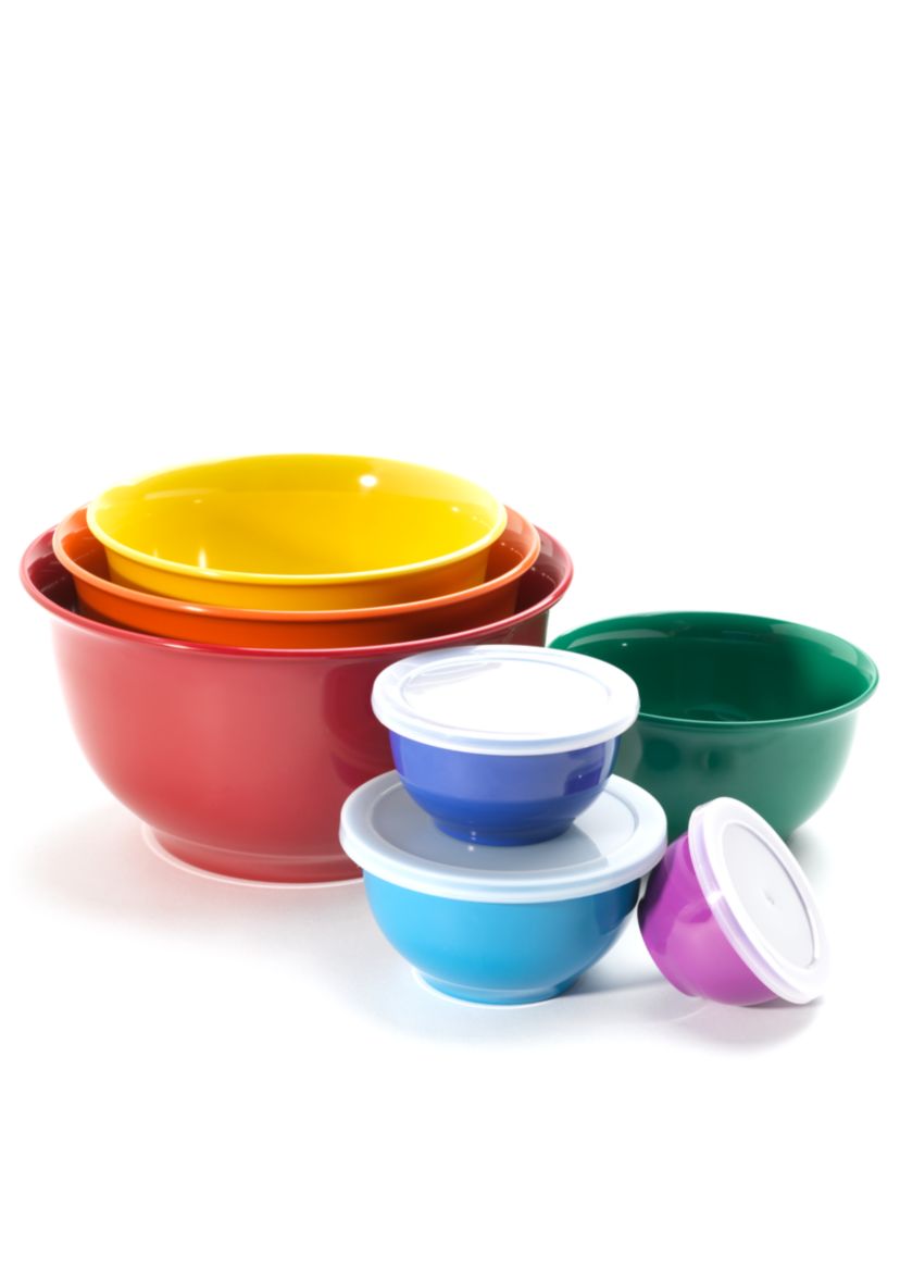 14-Piece Melamine Mixing Bowl Set