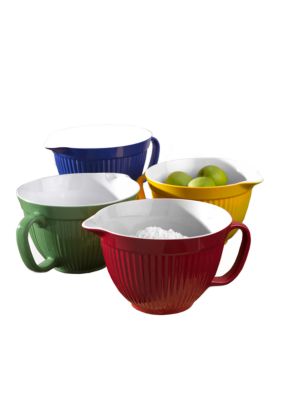 Cooks Tools™ 4-Piece Ceramic Mixing Bowls