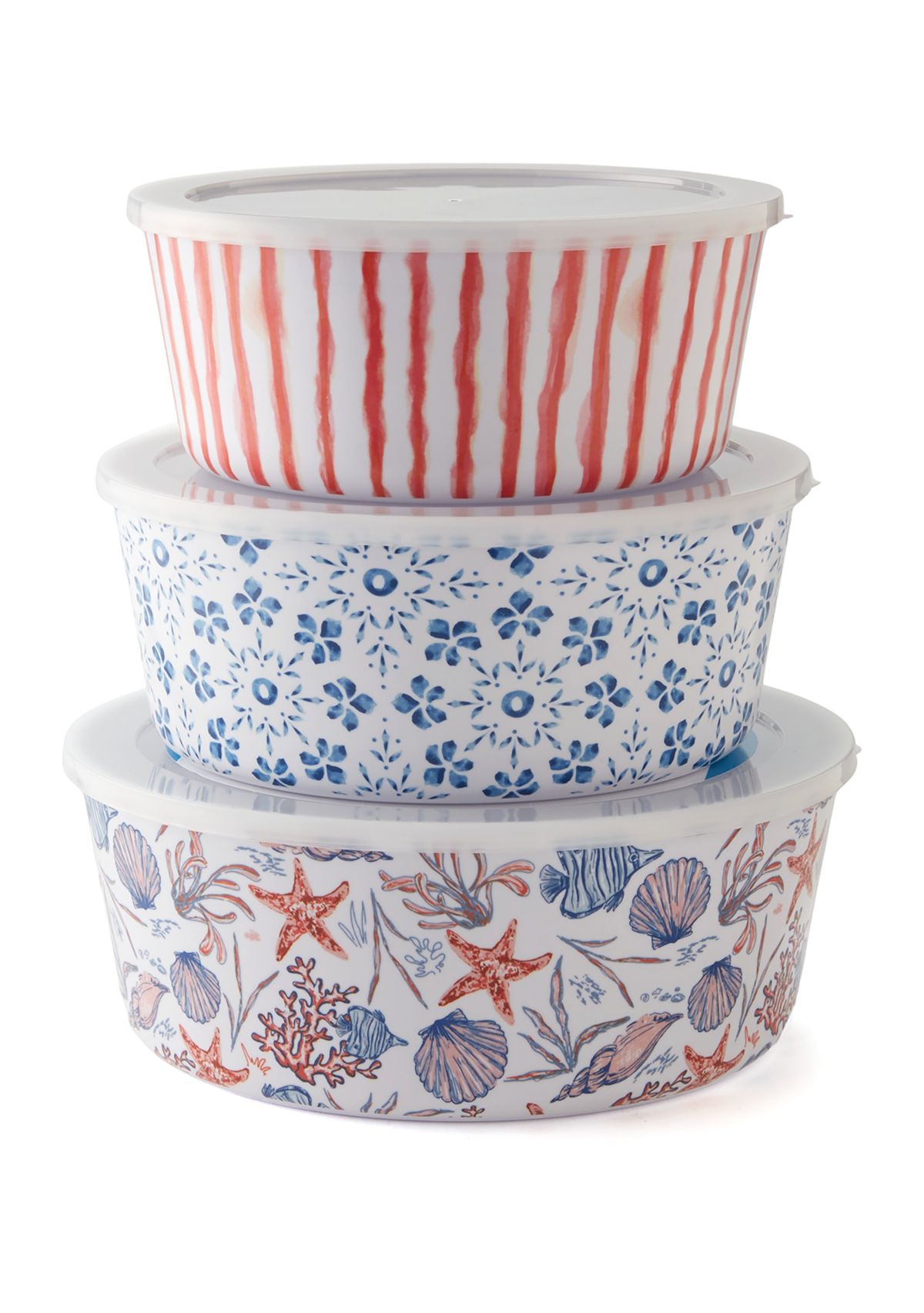 3 Piece Melamine Storage Bowls