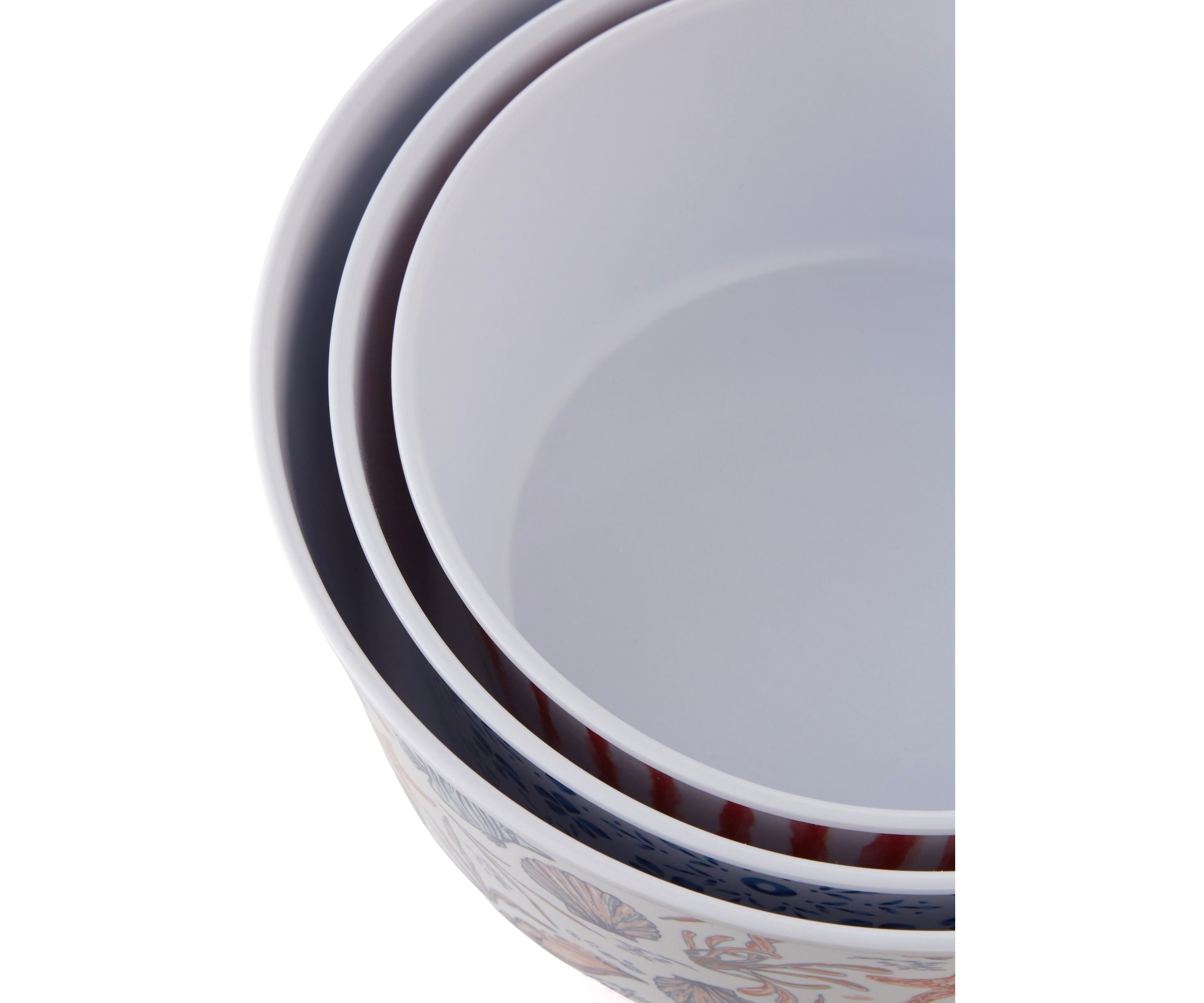 3 Piece Melamine Storage Bowls