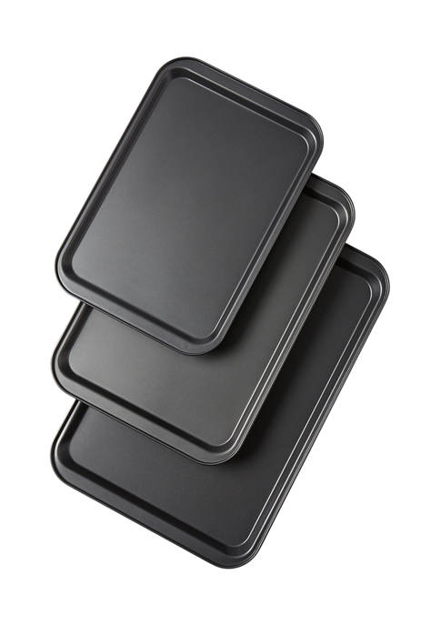Cooks Tools 3-Pieces Cookie Sheet Set