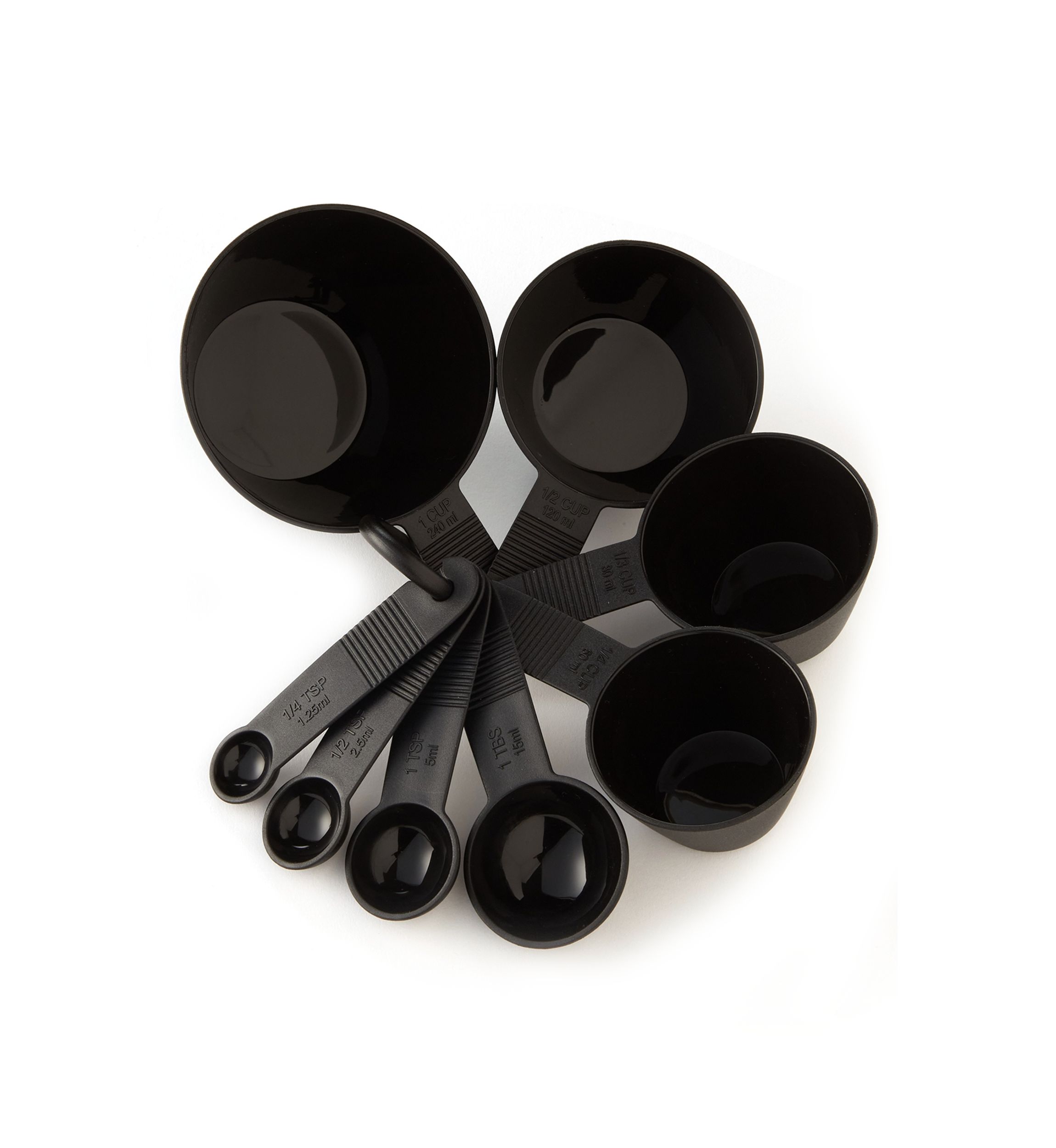 Black Measuring Cup Set