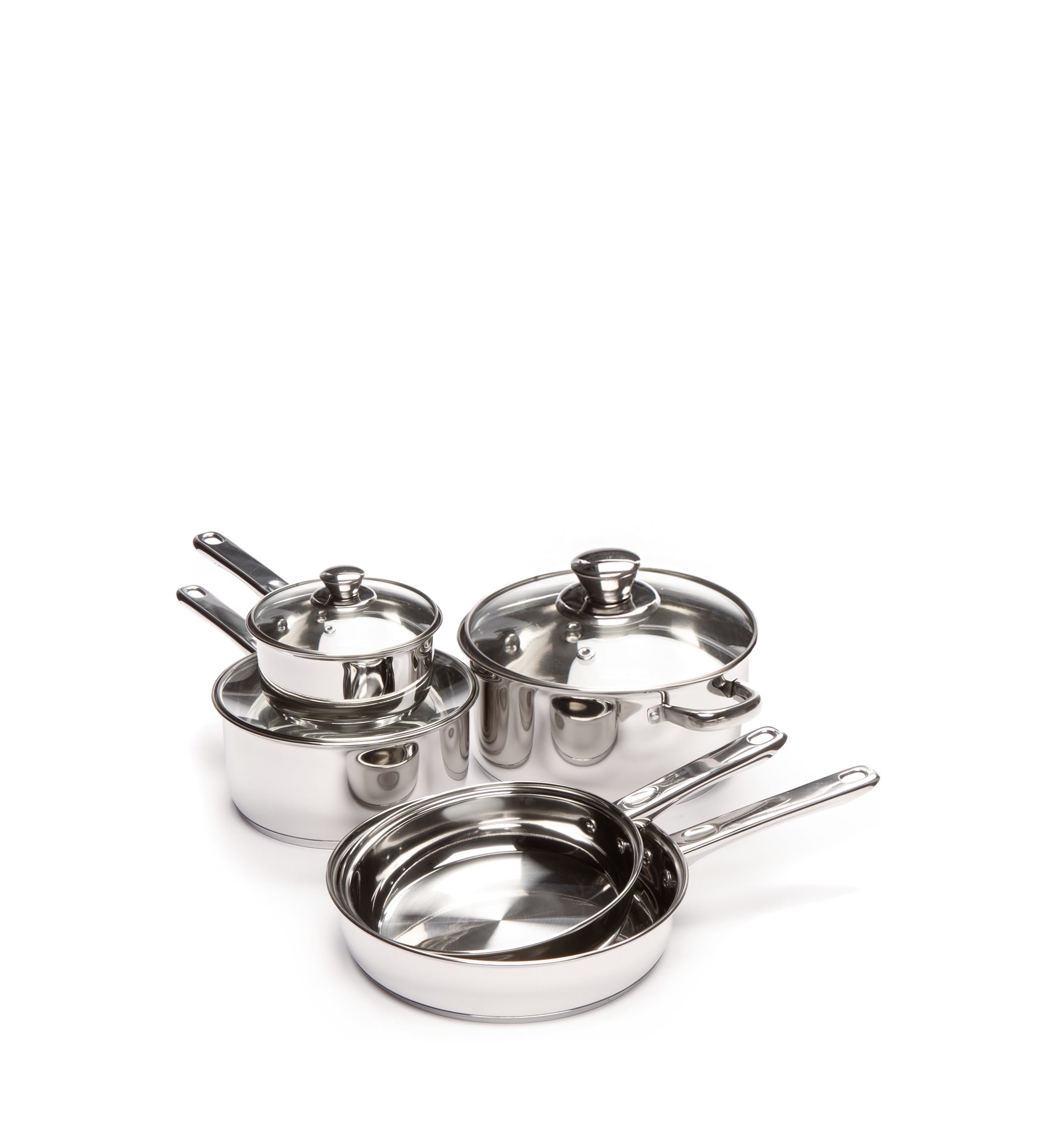  8-Piece Stainless Steel Cookware Set