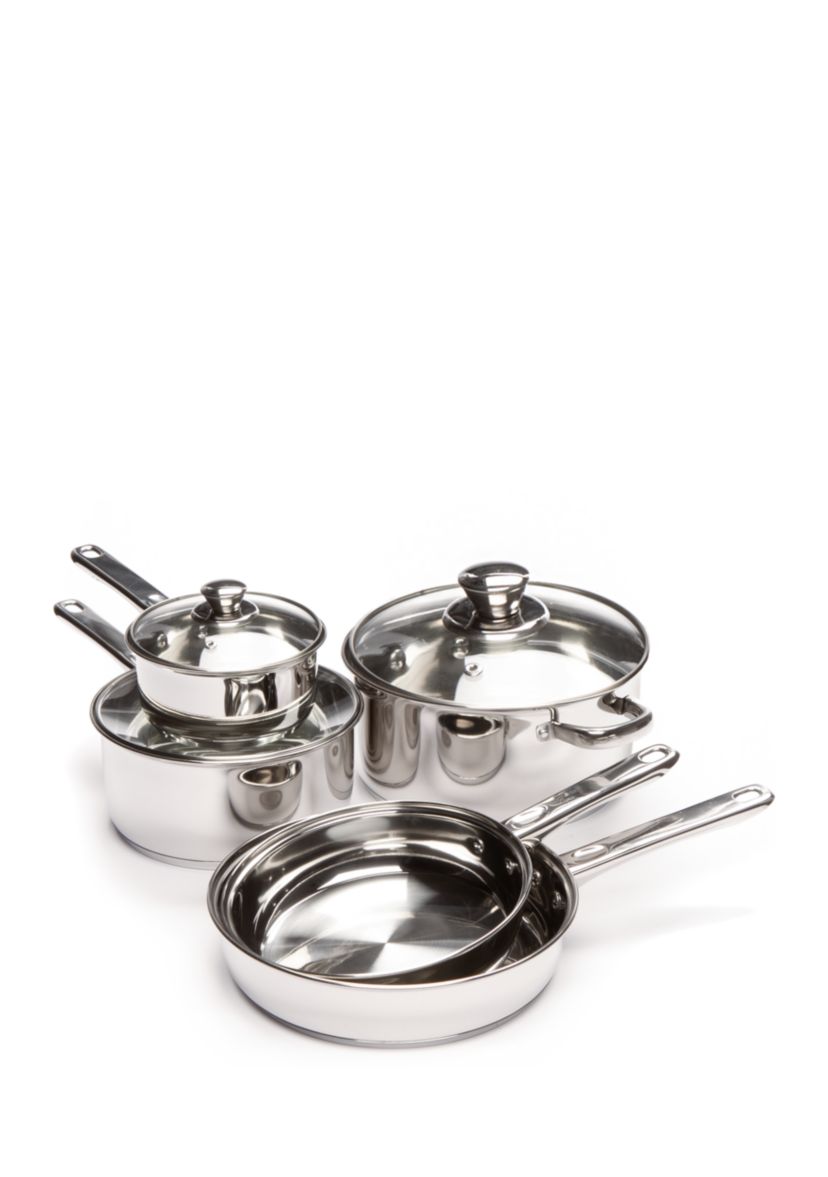  8-Piece Stainless Steel Cookware Set