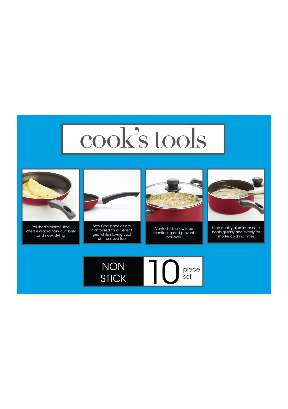 10-Piece Cookware Set