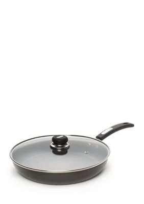 Cooks Standard 11-Inch Hard Anodized Nonstick Deep Frying Pan with Glass  Lid, 11 inch - Kroger