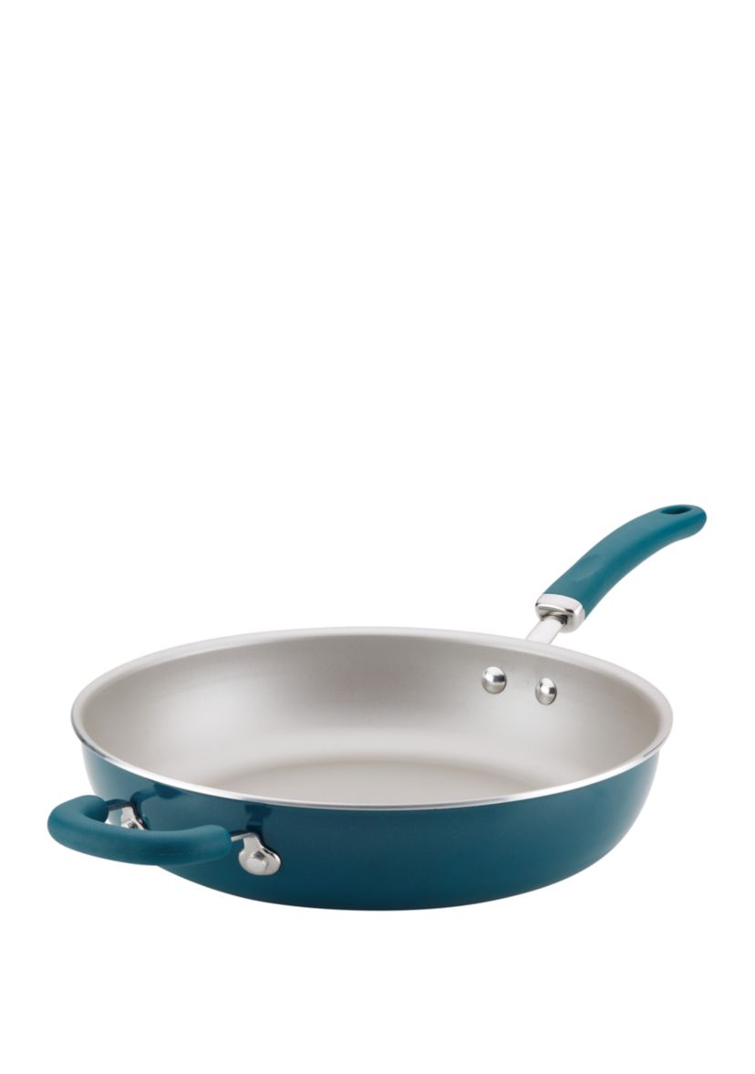 Create Delicious Aluminum Nonstick 12.5" Deep Skillet