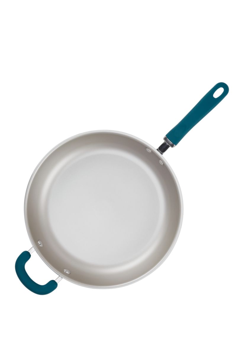 Create Delicious Aluminum Nonstick 12.5" Deep Skillet