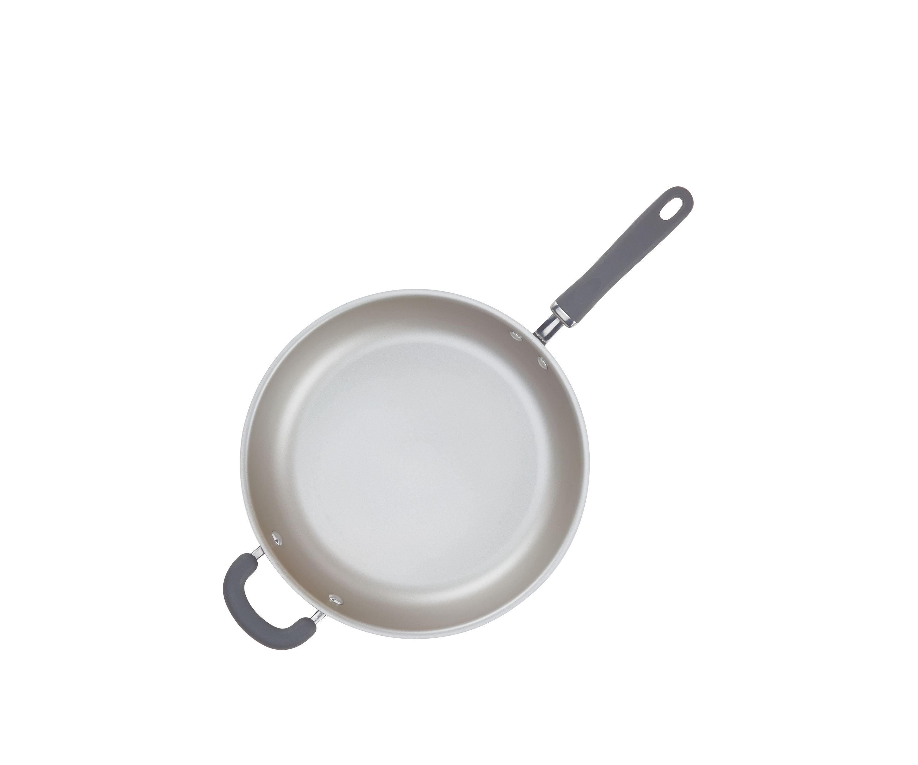 Create Delicious Aluminum Nonstick 12.5" Deep Skillet