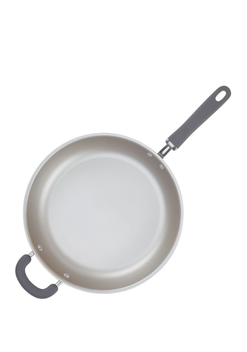 Create Delicious Aluminum Nonstick 12.5" Deep Skillet