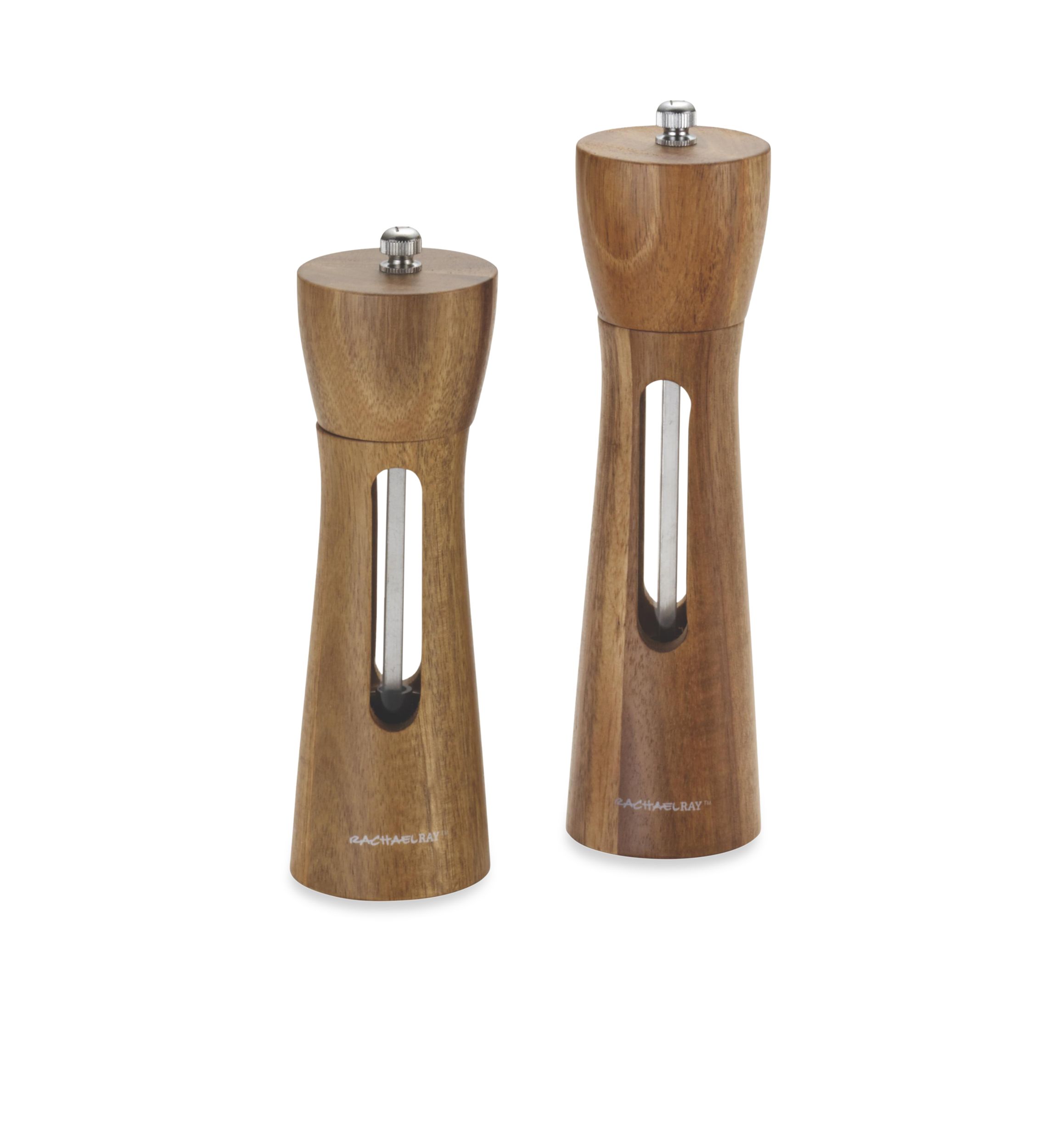 2-pc. Acacia Salt and Pepper Grinder Set