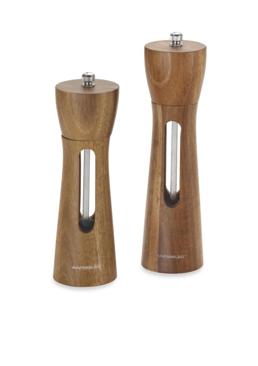 2-pc. Acacia Salt and Pepper Grinder Set