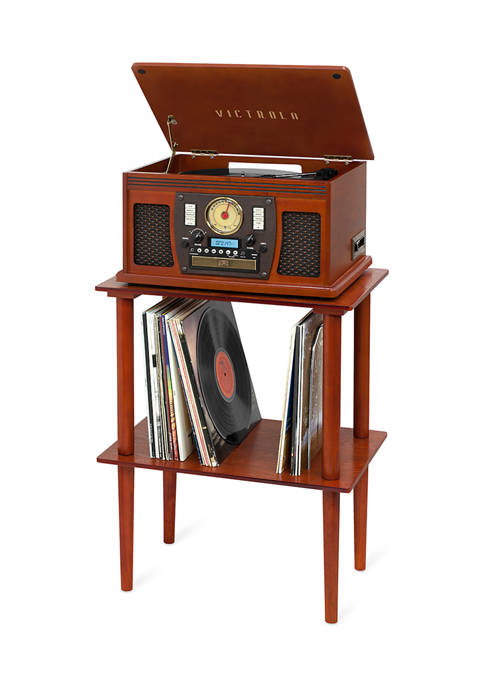 Victrola Navigator Bluetooth Record Player with Matching Record