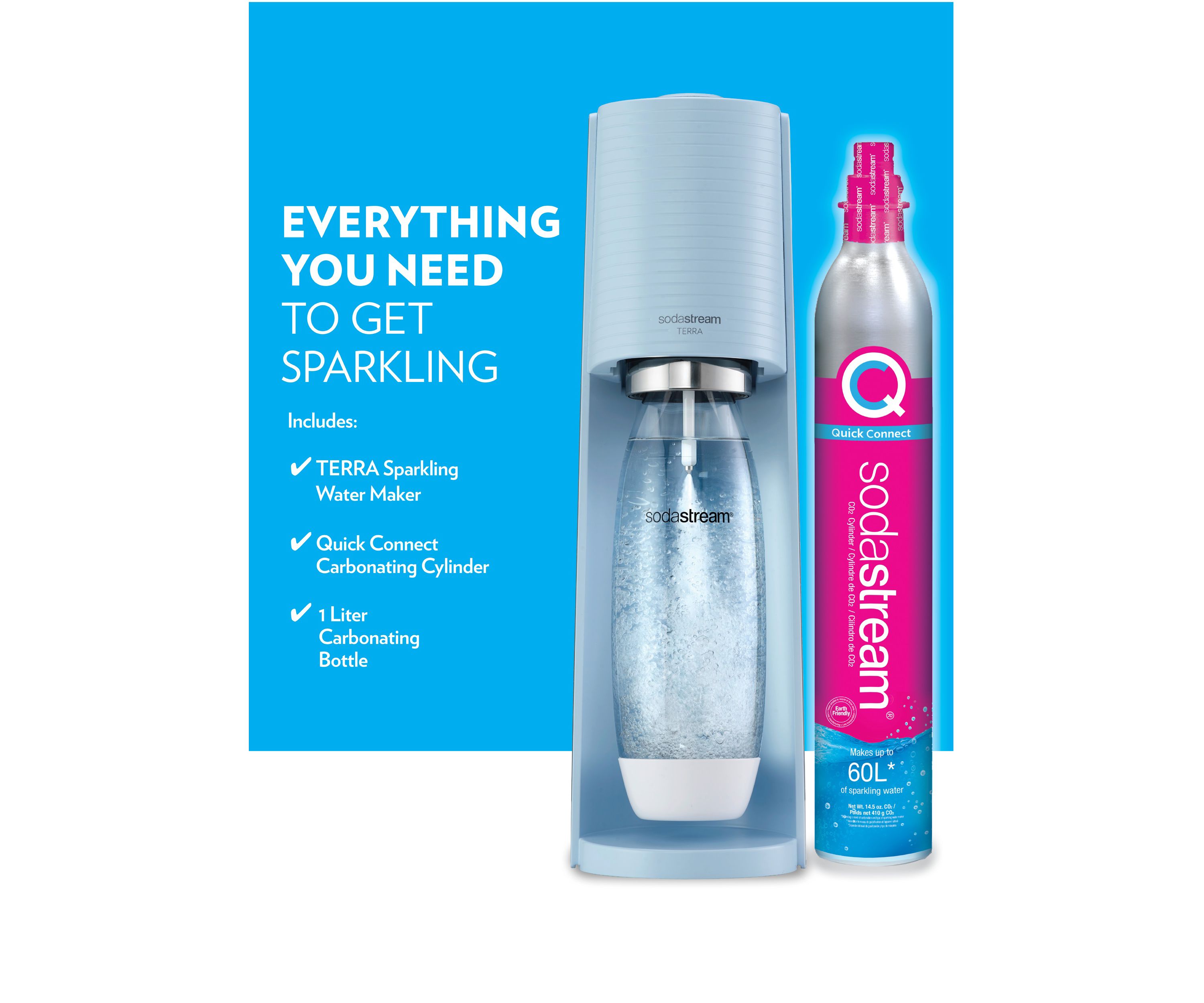 Terra Sparkling Water Maker