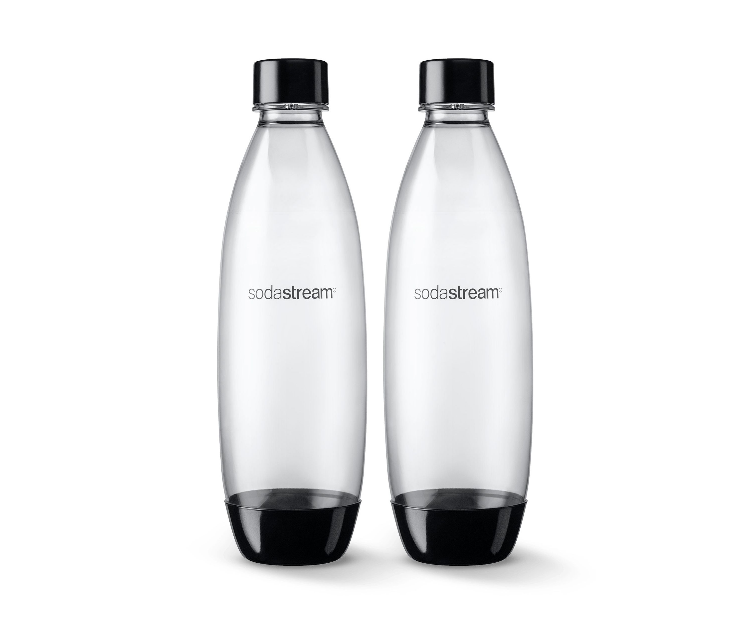 1L Slim Carbonating Bottle Twin Pack