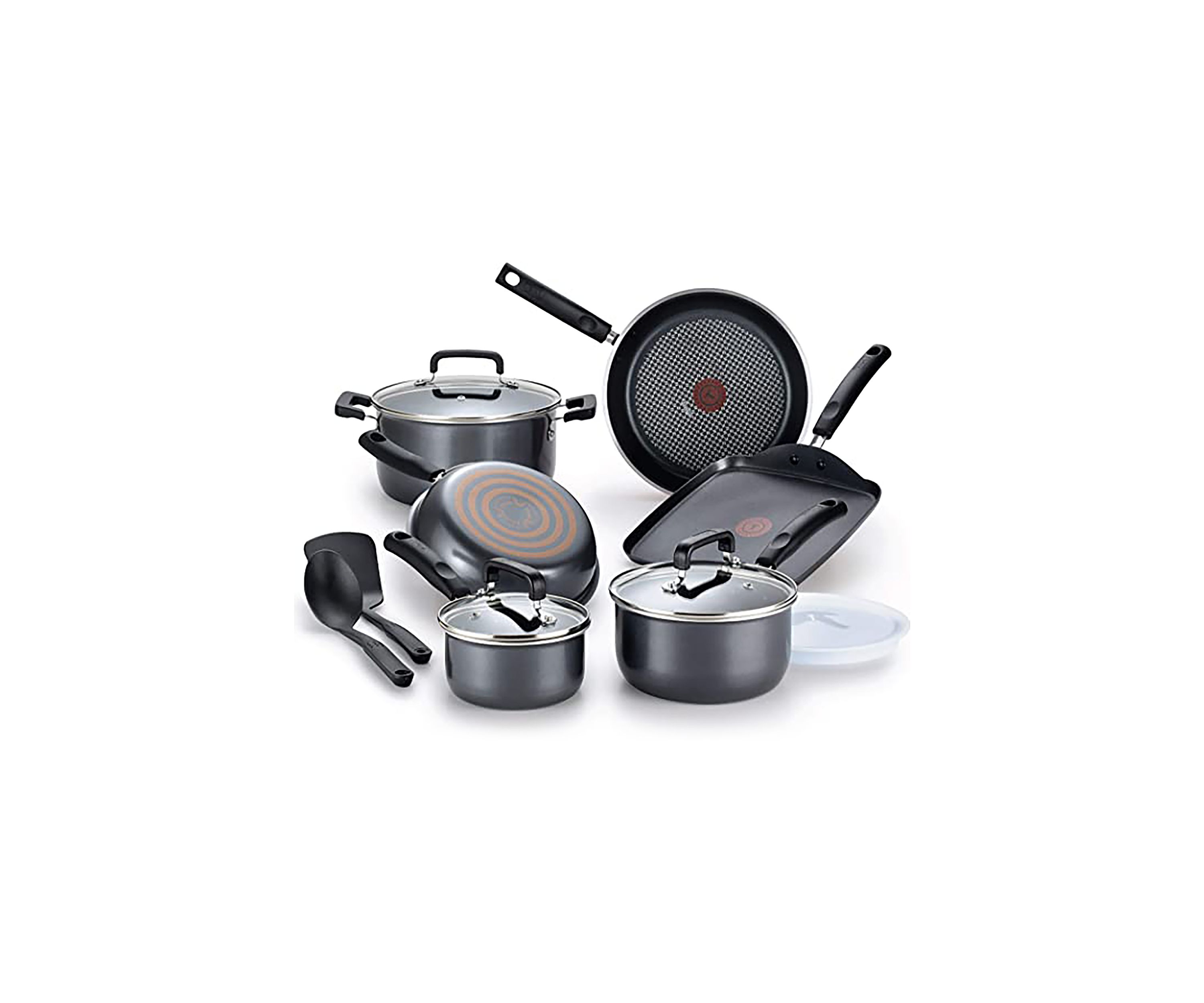 12 Piece Signature Titanium Nonstick Cookware Set