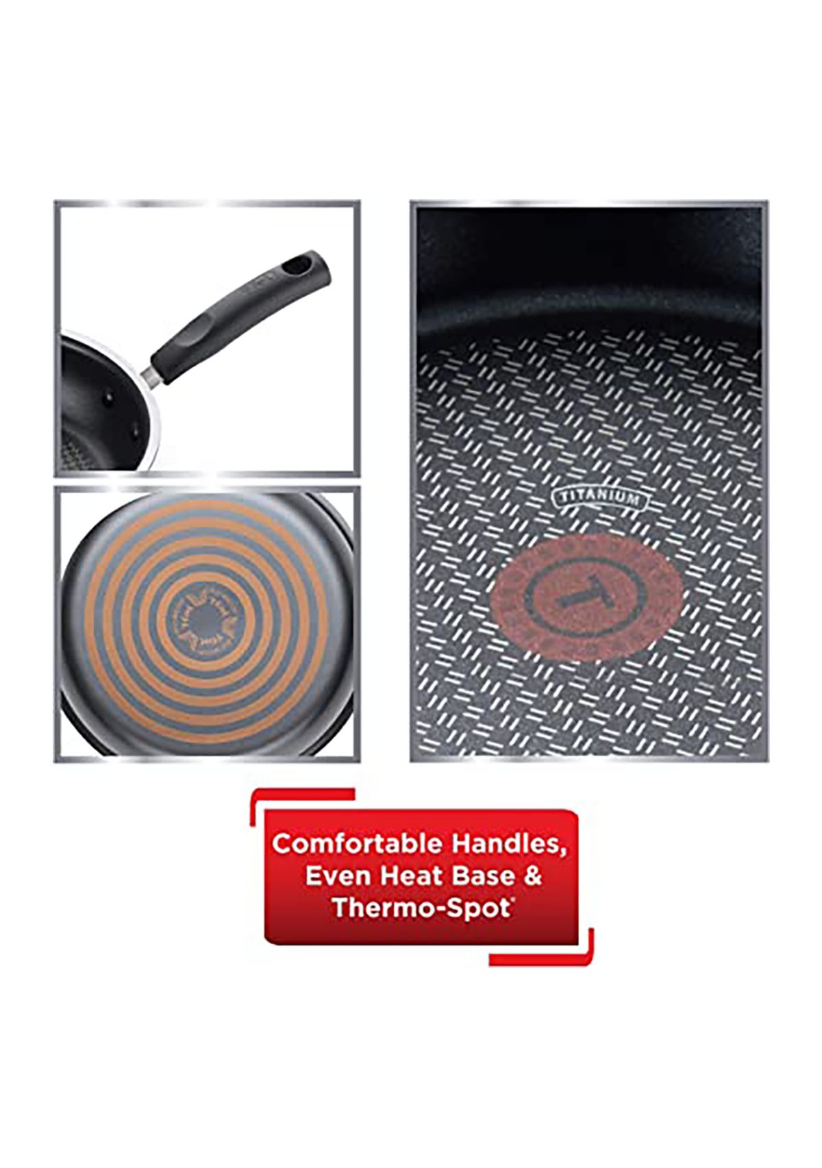 12 Piece Signature Titanium Nonstick Cookware Set