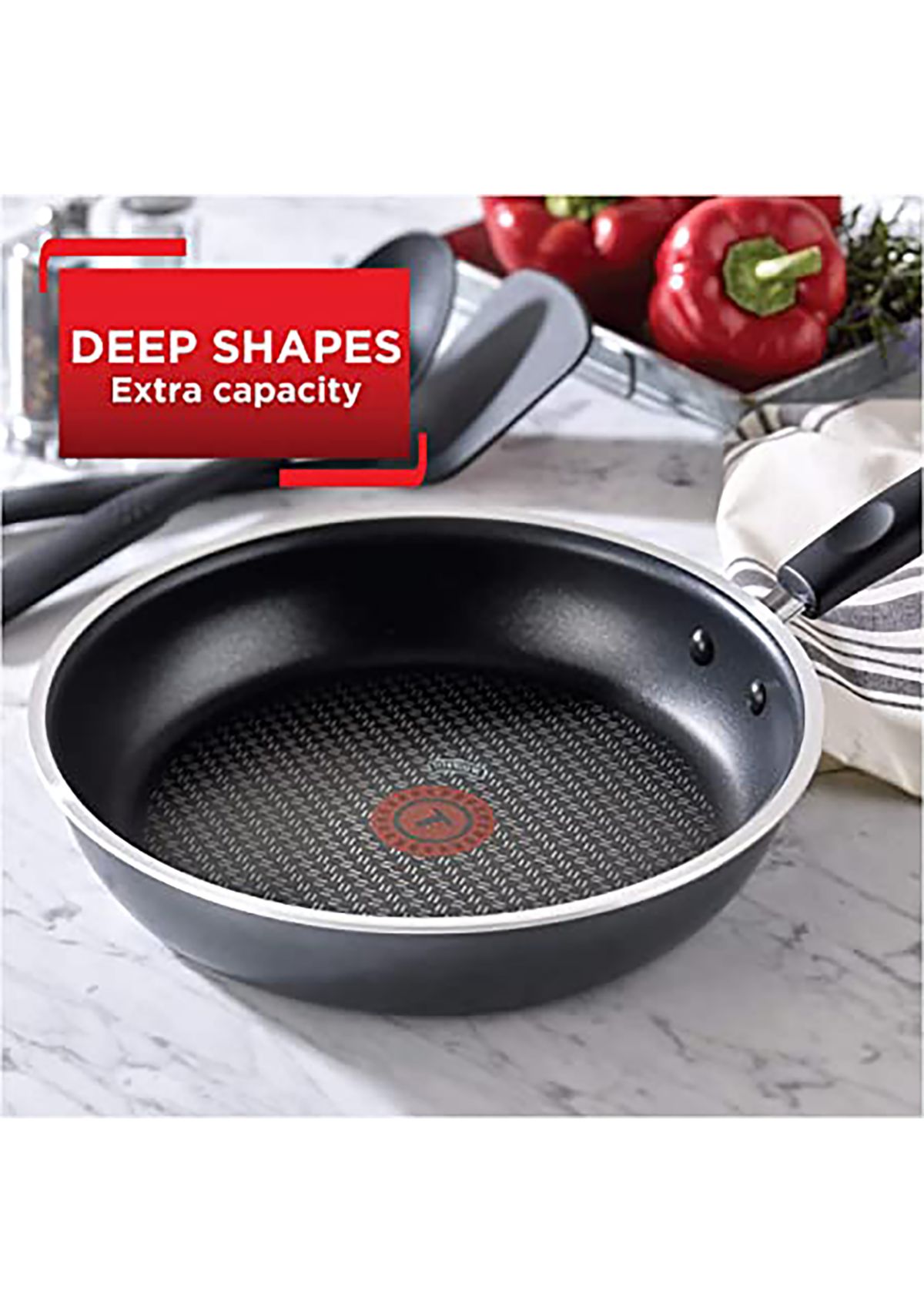 12 Piece Signature Titanium Nonstick Cookware Set