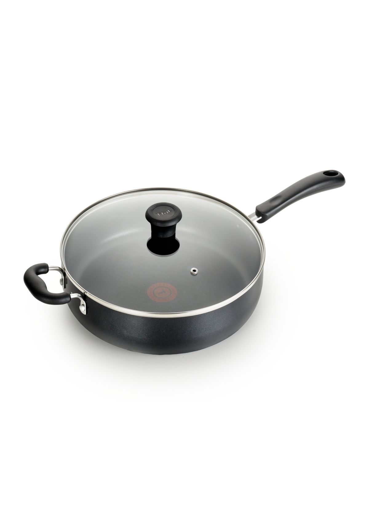 Essentials Nonstick Jumbo Cooker, 5-Quart, Black