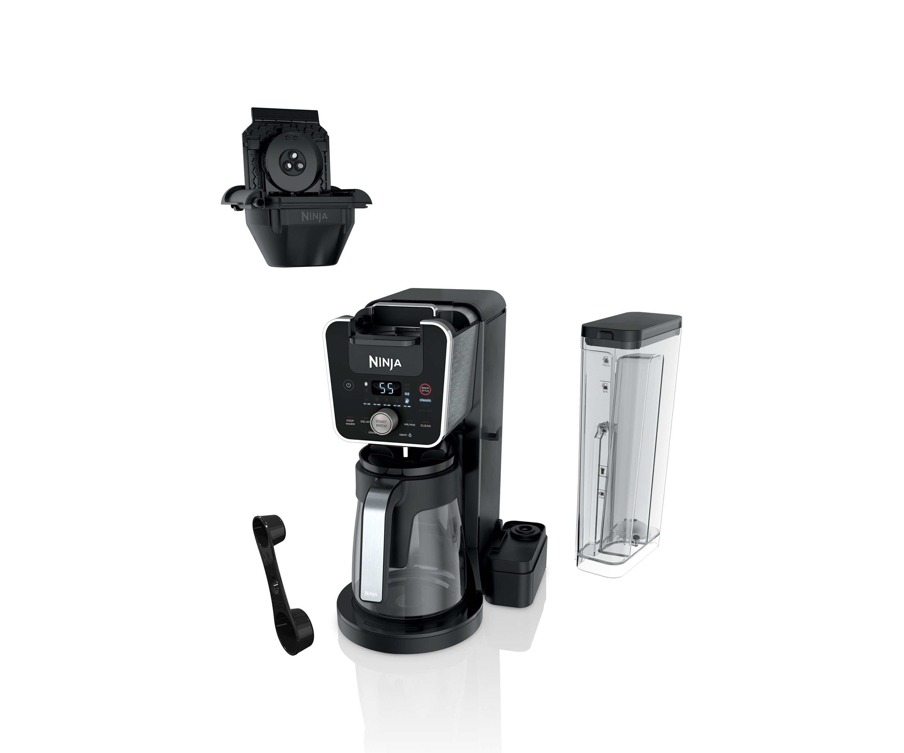 DualBrew Coffeemaker for Pods or Grounds