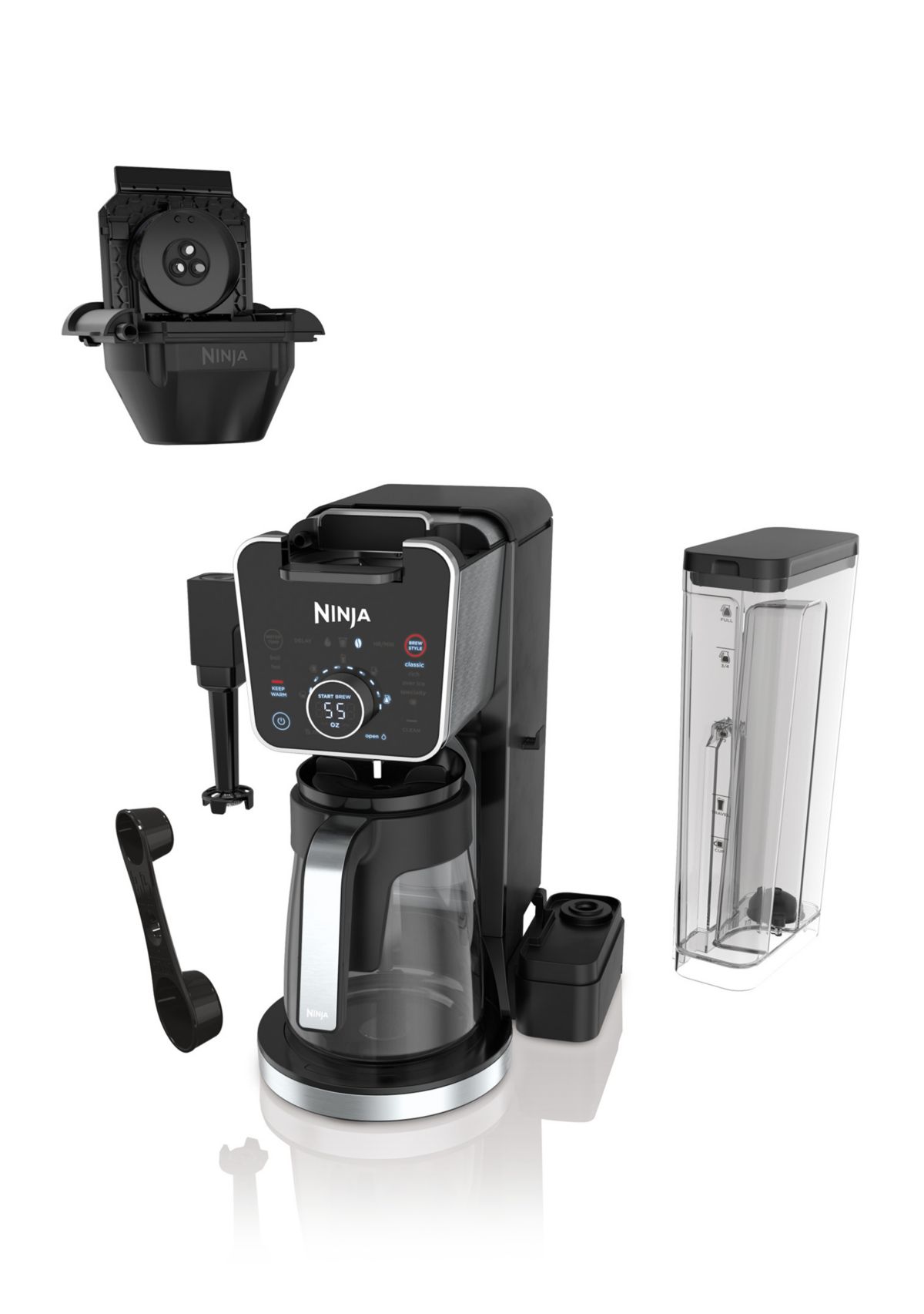 Dual Brew Pro Specialty Coffee System, Single-Serve, Compatible with K-Cups & 12-Cup Drip Coffee Maker