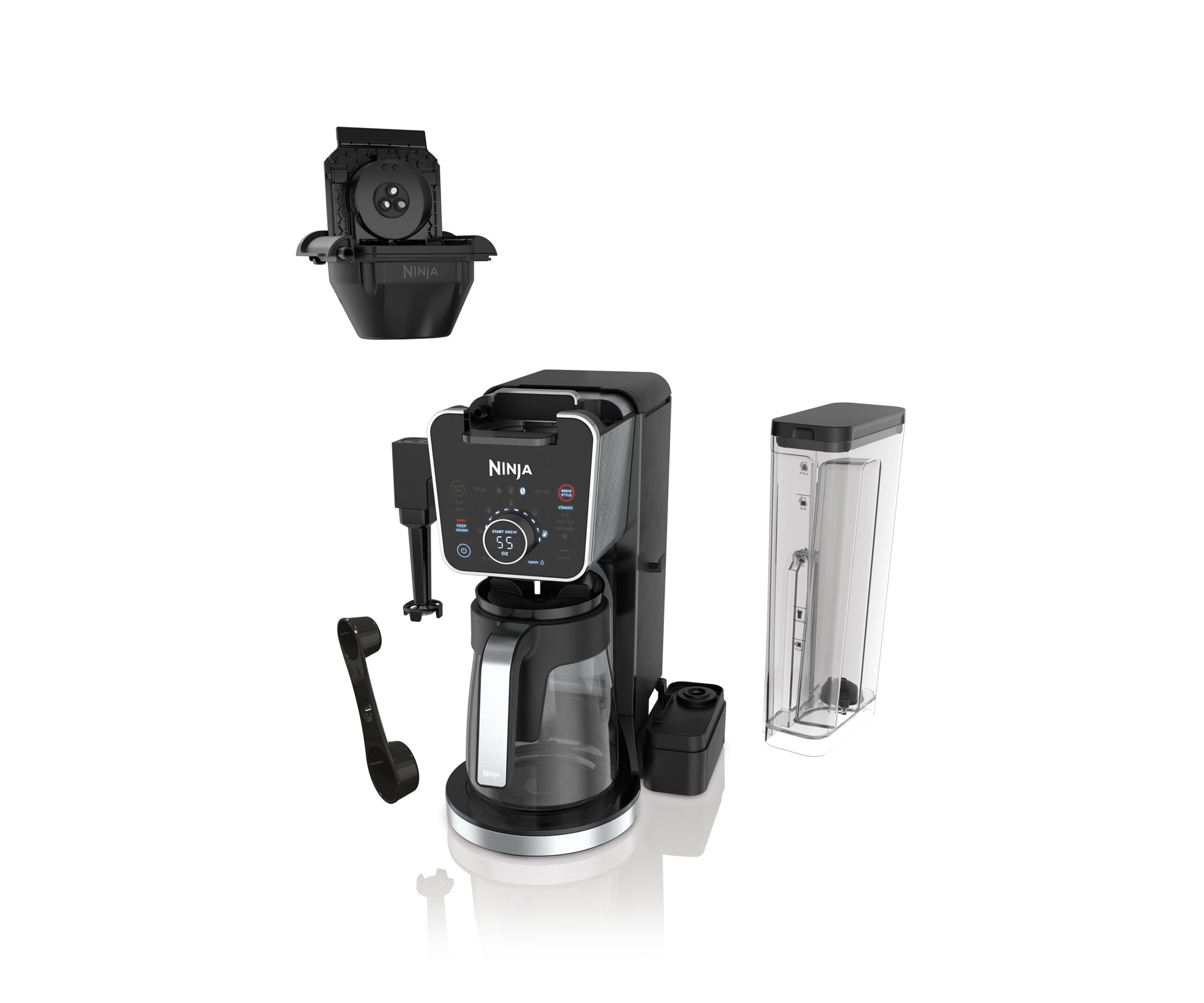 Dual Brew Pro Specialty Coffee System, Single-Serve, Compatible with K-Cups & 12-Cup Drip Coffee Maker