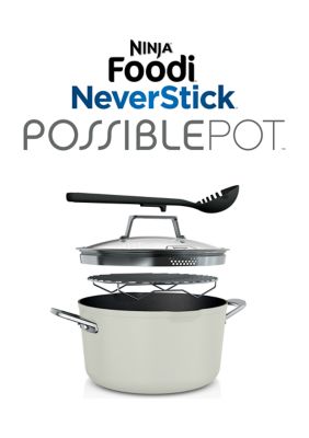 Ninja Foodi NeverStick Premium Possible Pan Set - Vanilla Bean - Yahoo  Shopping