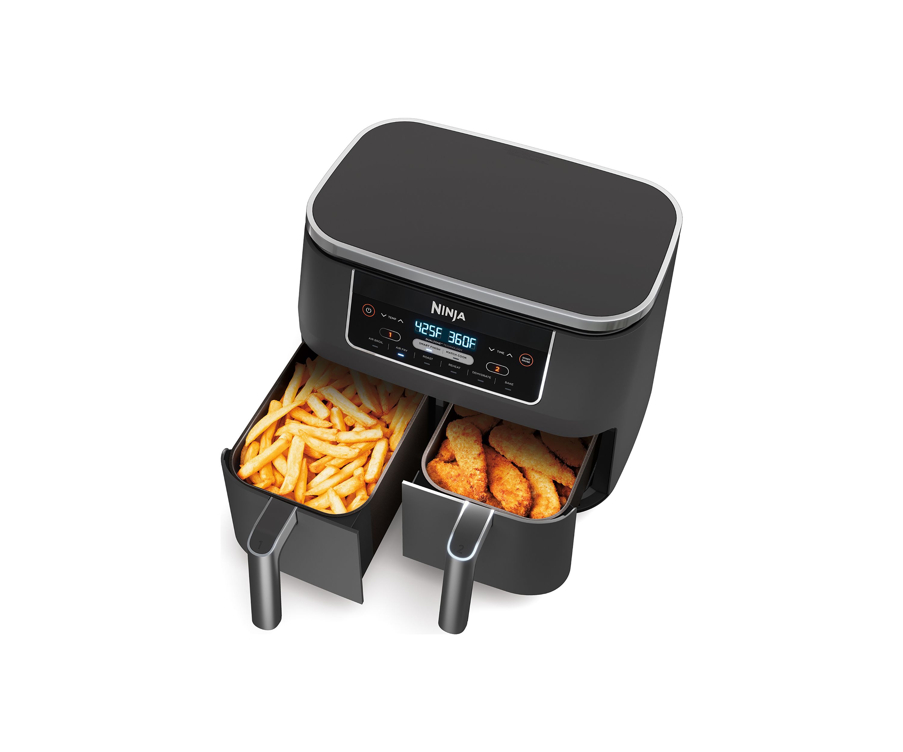 Foodi 6in1 8qt Two Basket Air Fryer w/ DualZone Technology