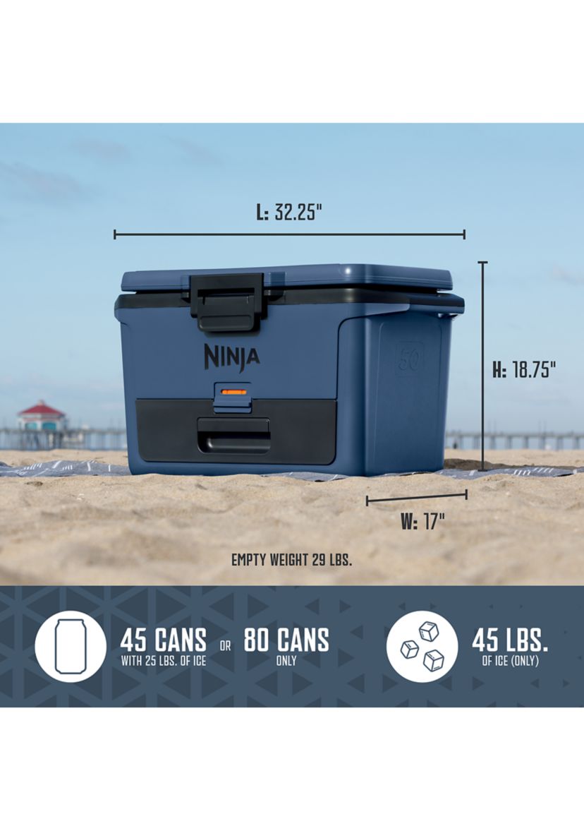 FrostVault Hard 50 Quart Cooler with Dry Zone