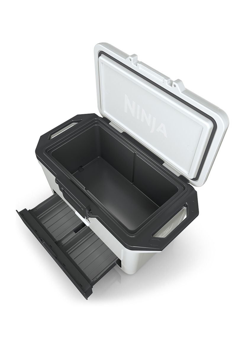 FrostVault 50 Quart Hard Cooler with Dry Zone