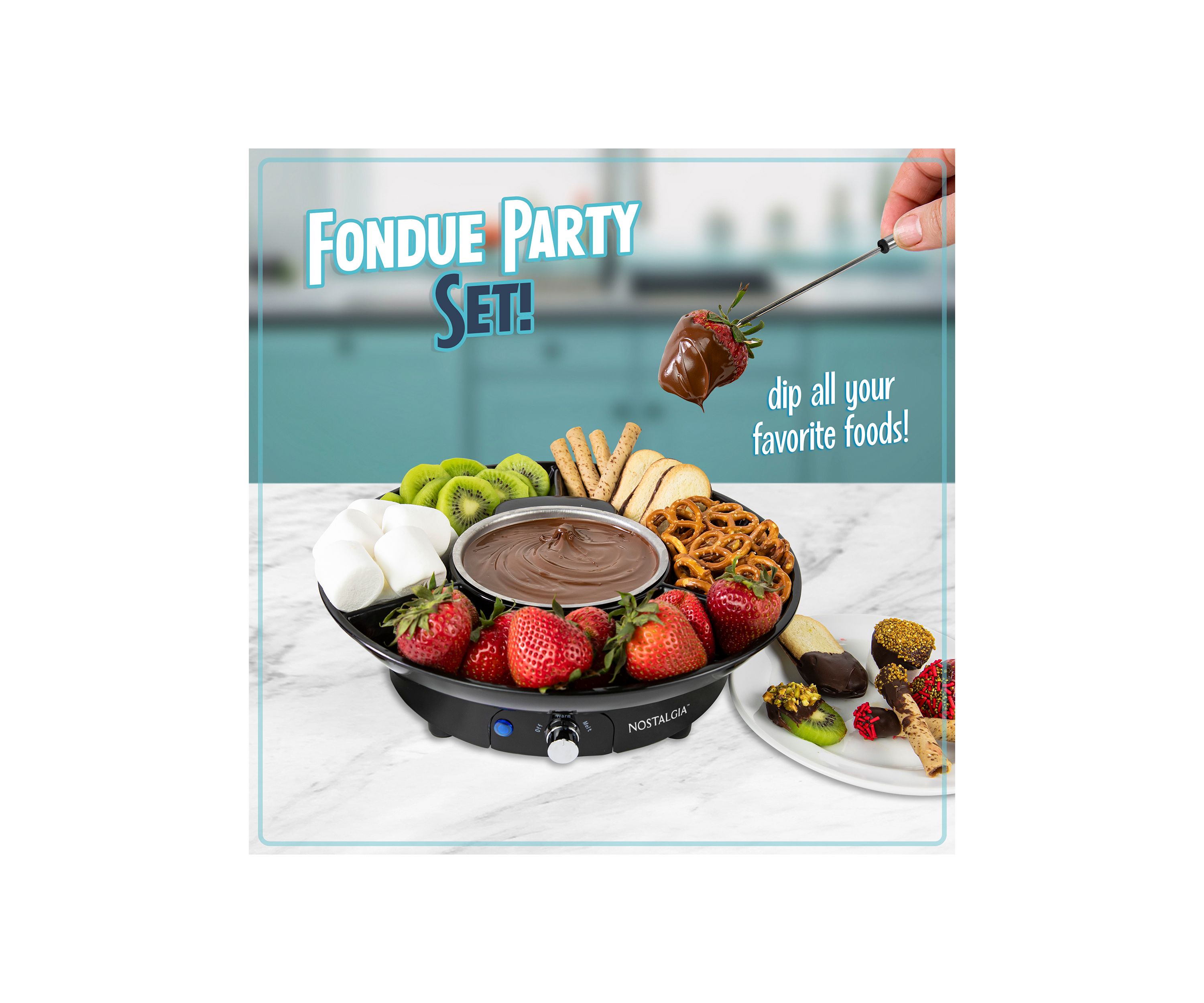 10 Ounce Fondue Party Set