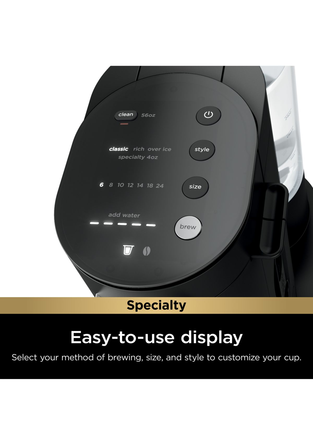 Pods & Grounds Specialty Single Serve Coffee Maker