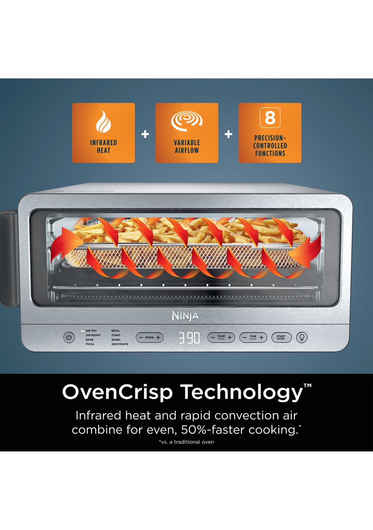 Flip Toaster Oven & Air Fryer