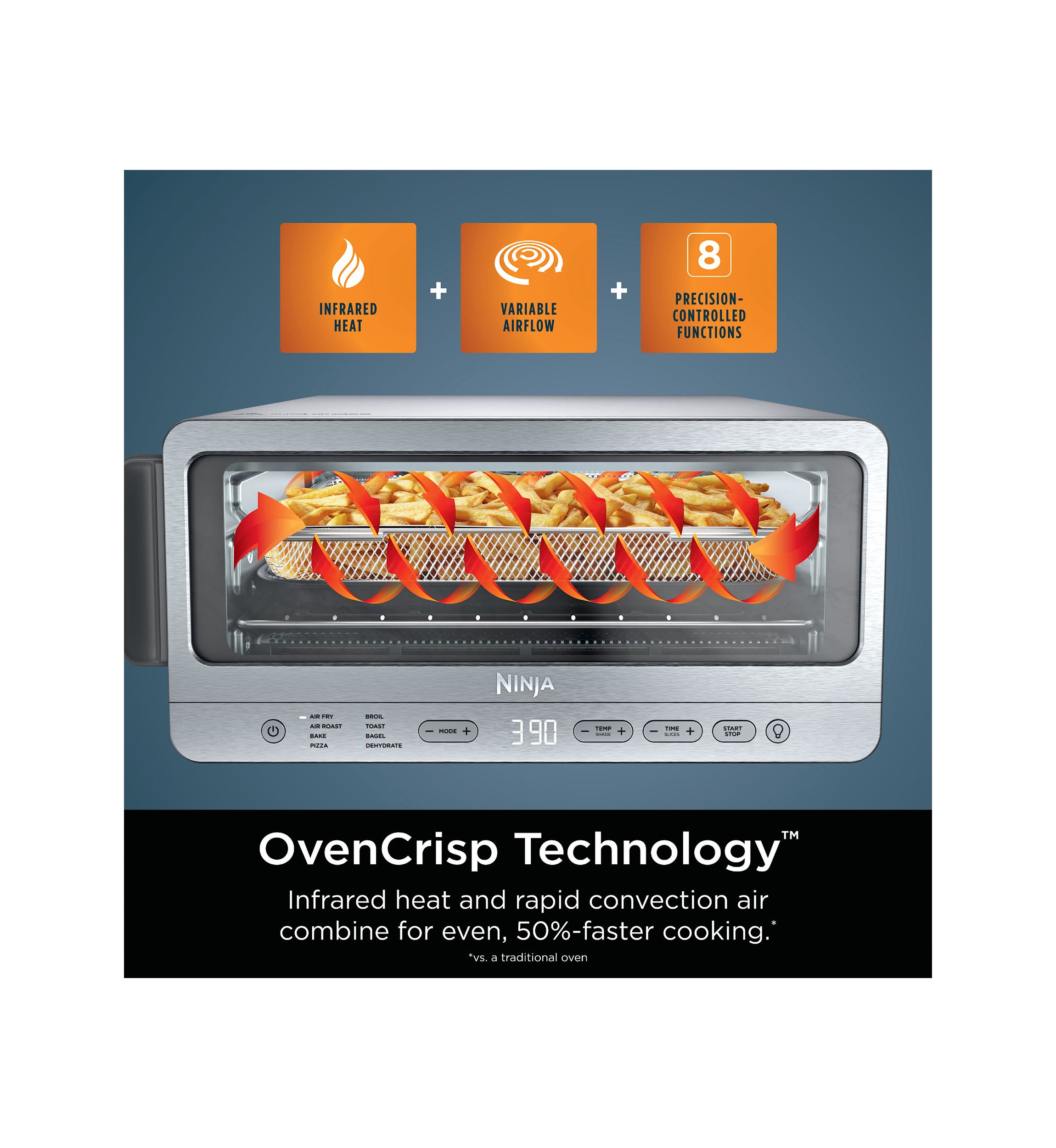 Flip Toaster Oven & Air Fryer