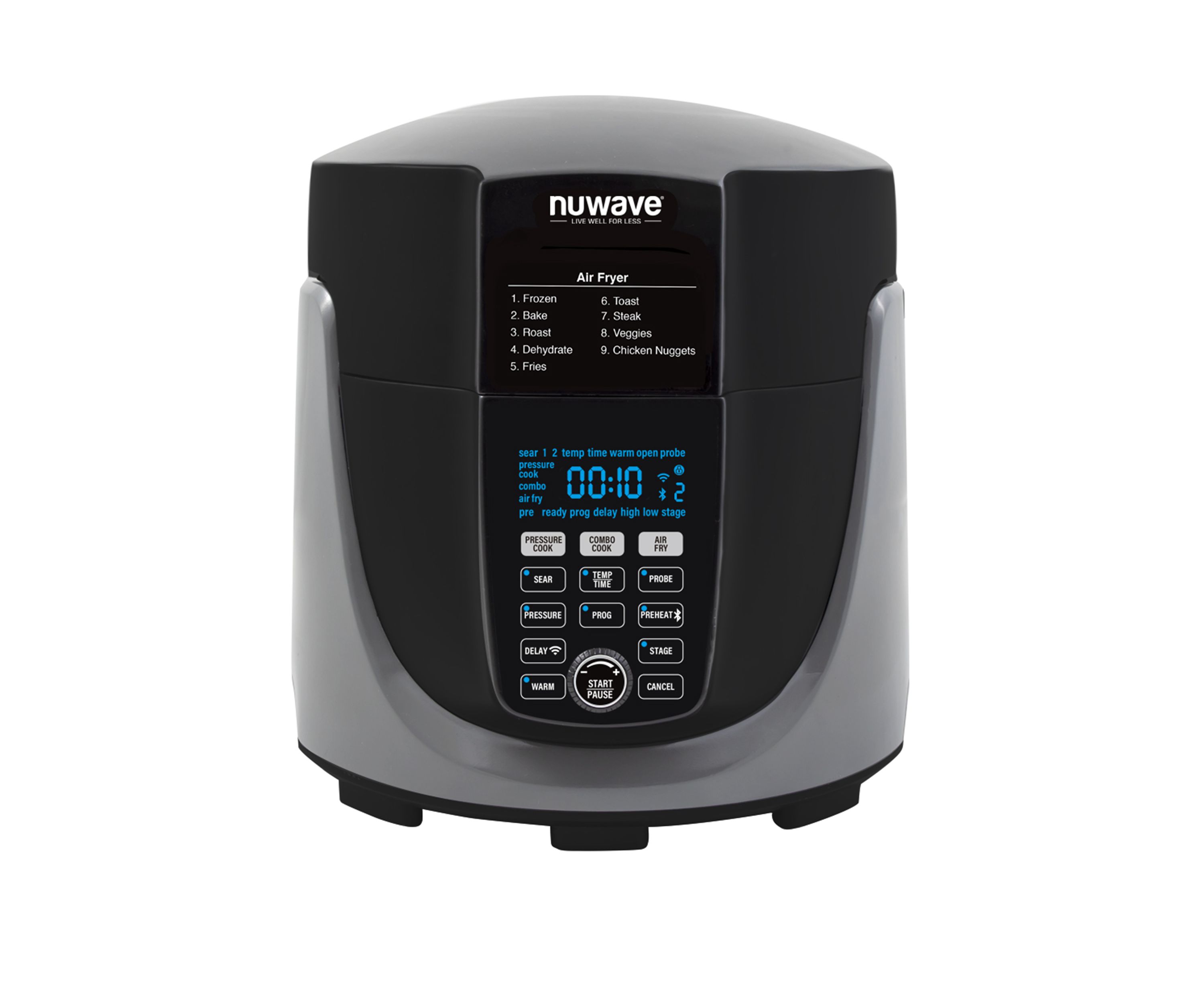 Duet Pressure Cooker and Air Fryer Combo Set