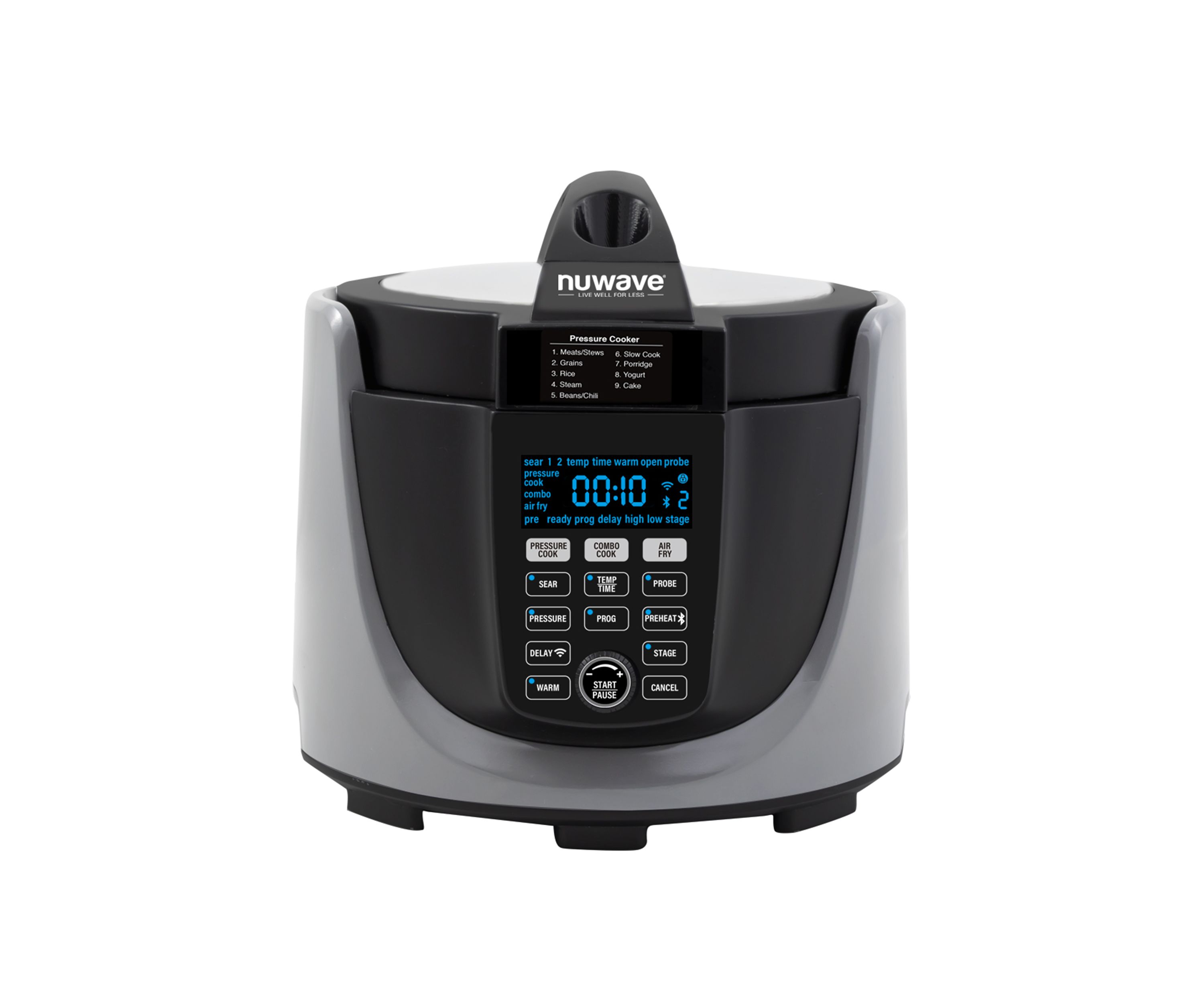 Duet Pressure Cooker and Air Fryer Combo Set