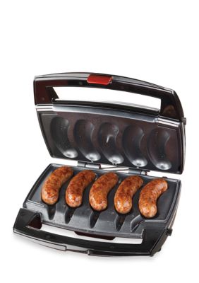  Johnsonville Sizzling Sausage Electric Indoor Grill: Home &  Kitchen