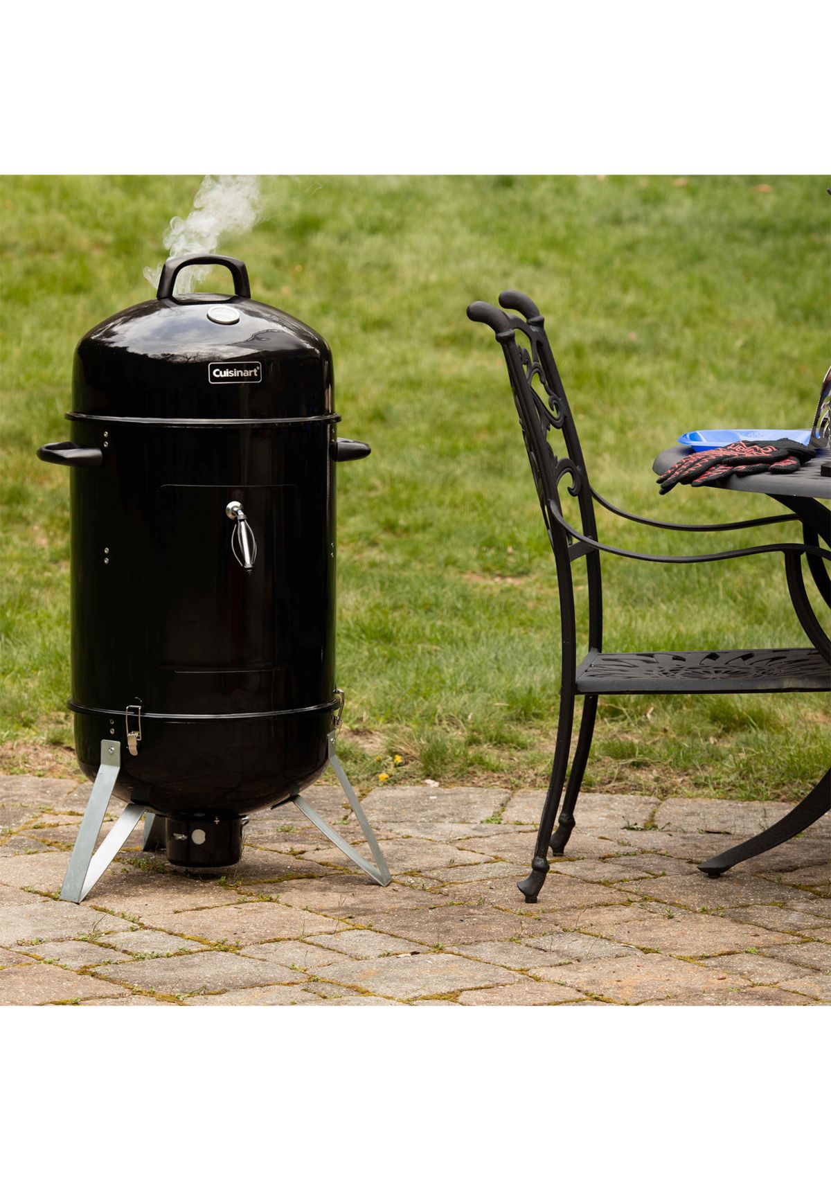 Vertical 18” Charcoal Smoker