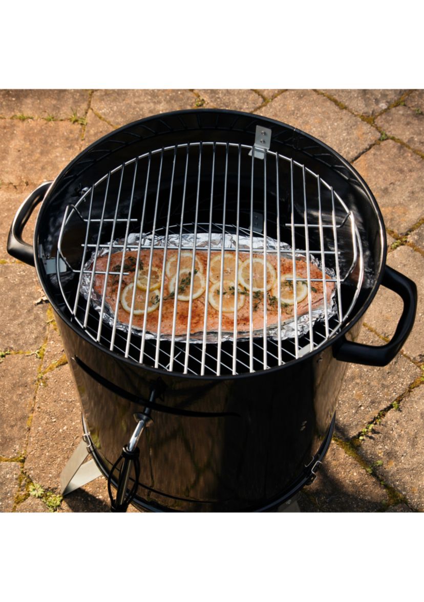 Vertical 18” Charcoal Smoker