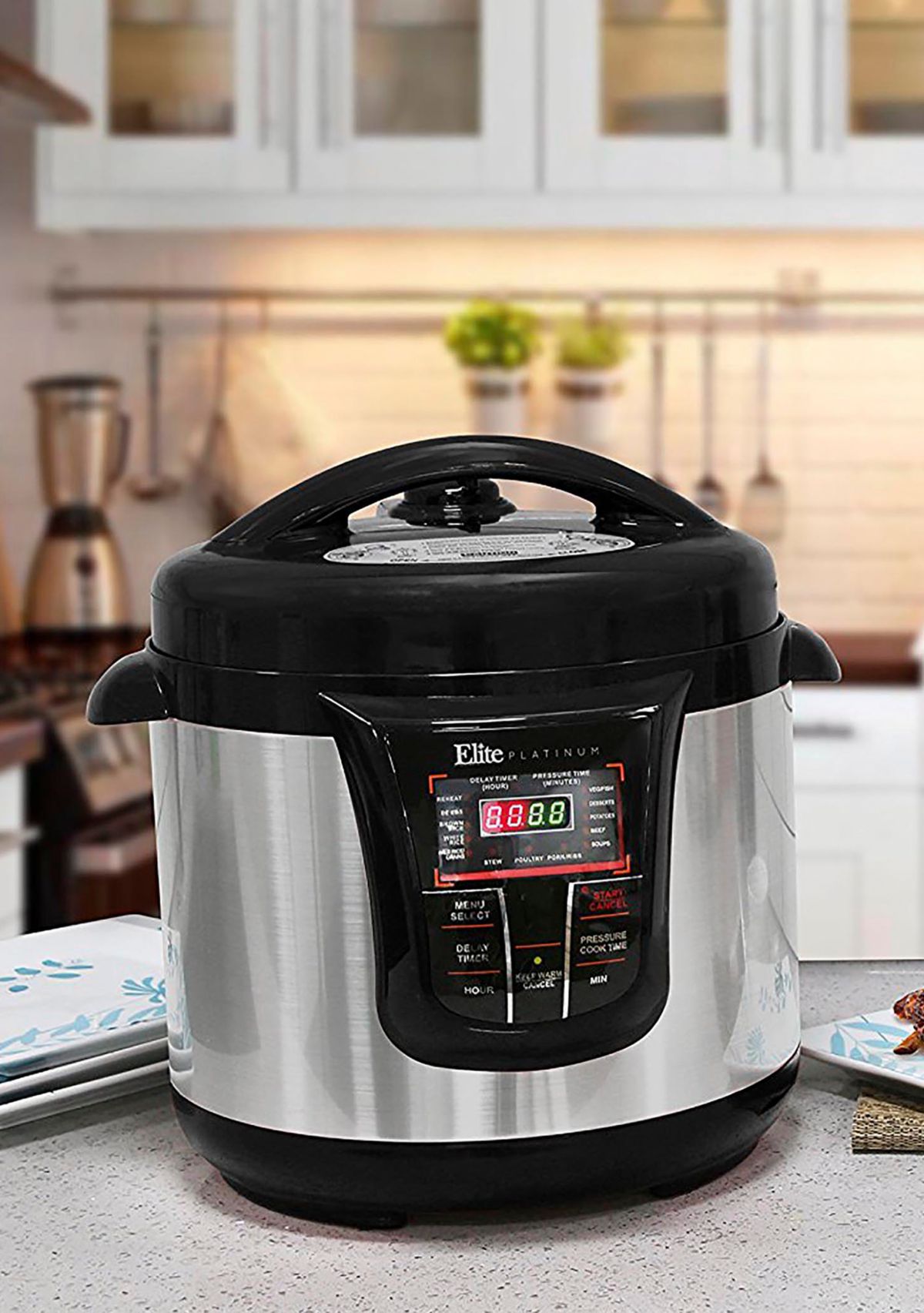 Elite Platinum 8-qt. Digital Pressure Cooker EPC808 - Online Only