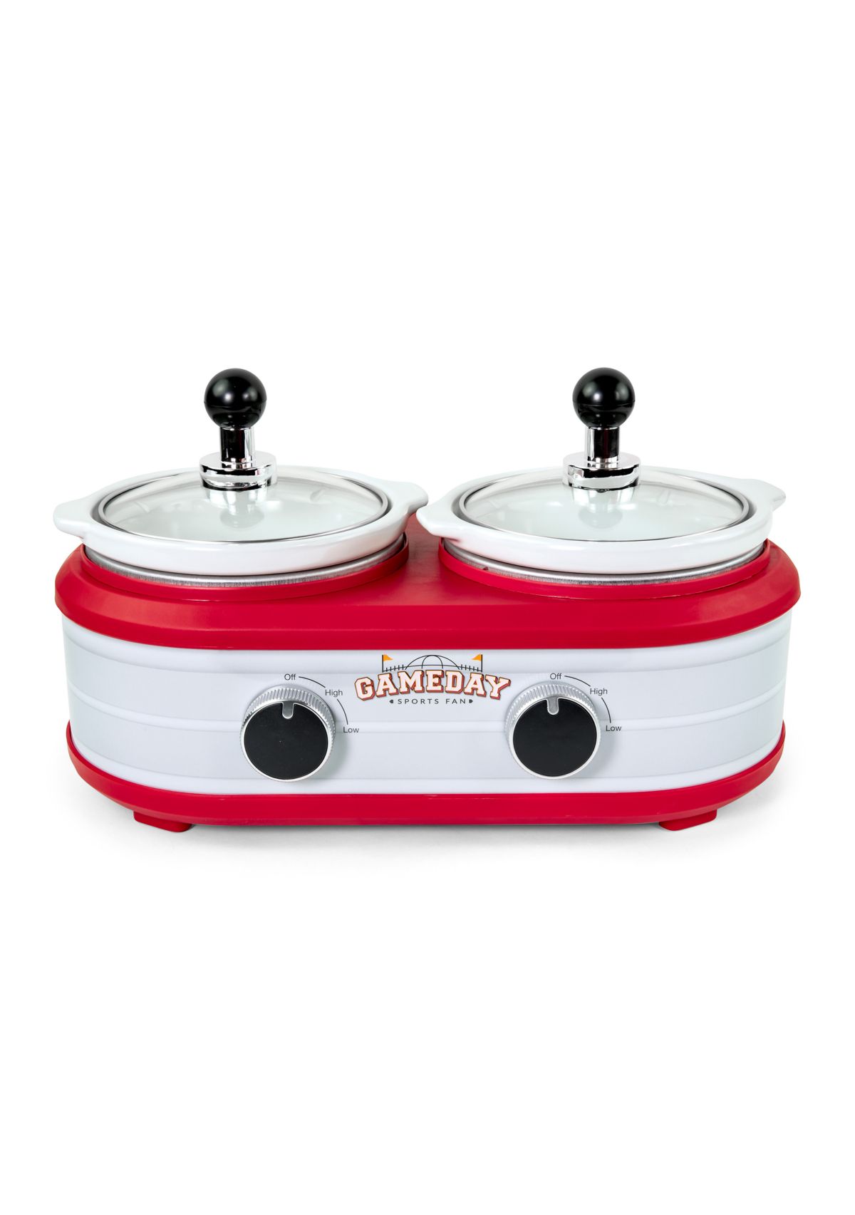 Game Day Two-Section Slow Cooker